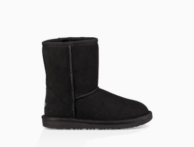 UGG Classic II Big Kids Boots Black - AU 601WB